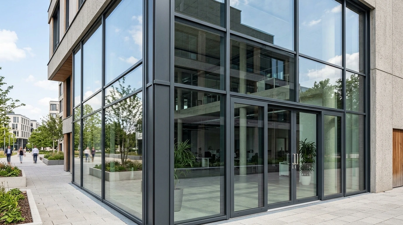 Aluminium, glass railing and office systems in İstanbul — Ekim Yapı