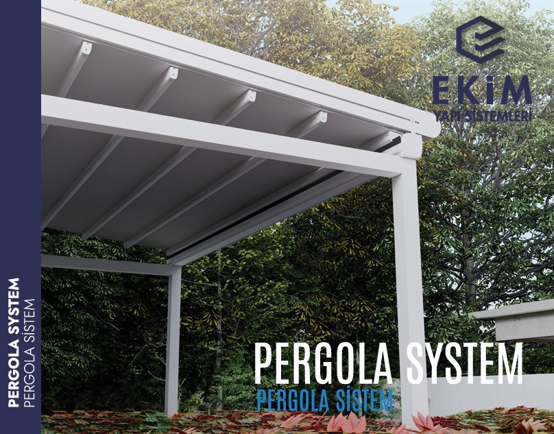 Ekim Yapı Pergola System kataloğu