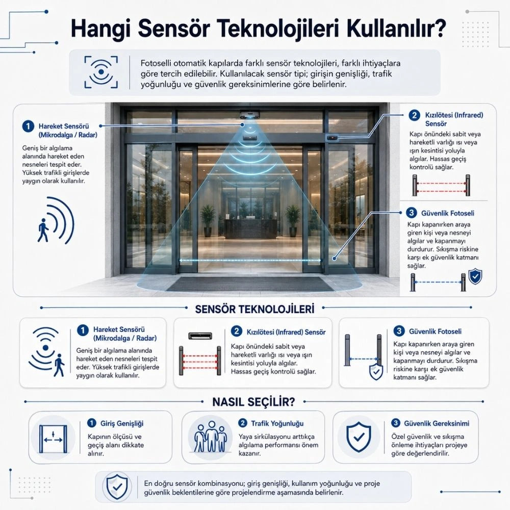 otomatik fotoselli kapı