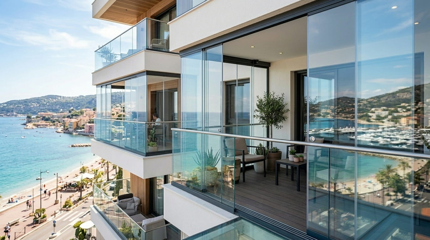 İstanbul sürgülü (sürme) cam balkon — Ekim Yapı