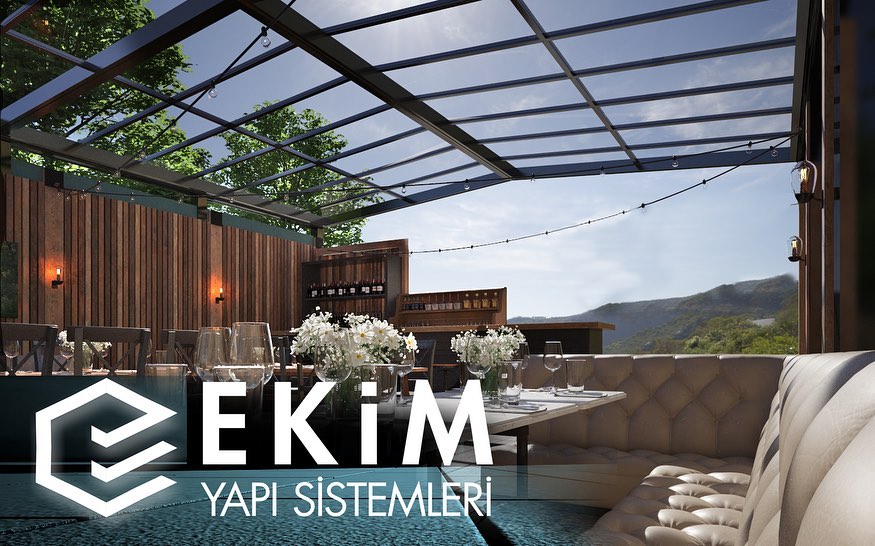 pergola çatı sistemleri