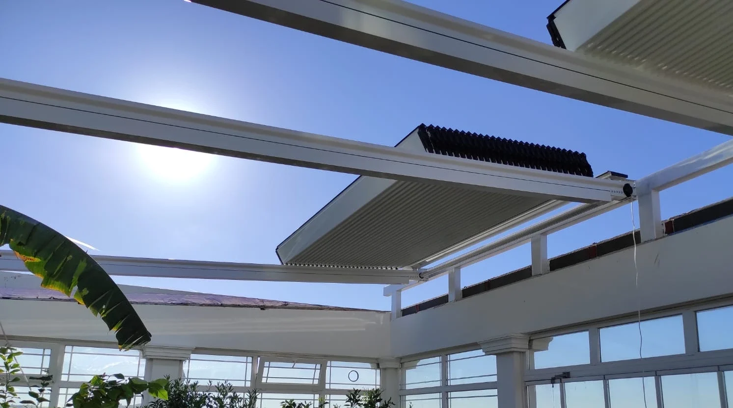 Açılır kapanır tavan sistemi - Ekim Yapı rolling roof İstanbul
